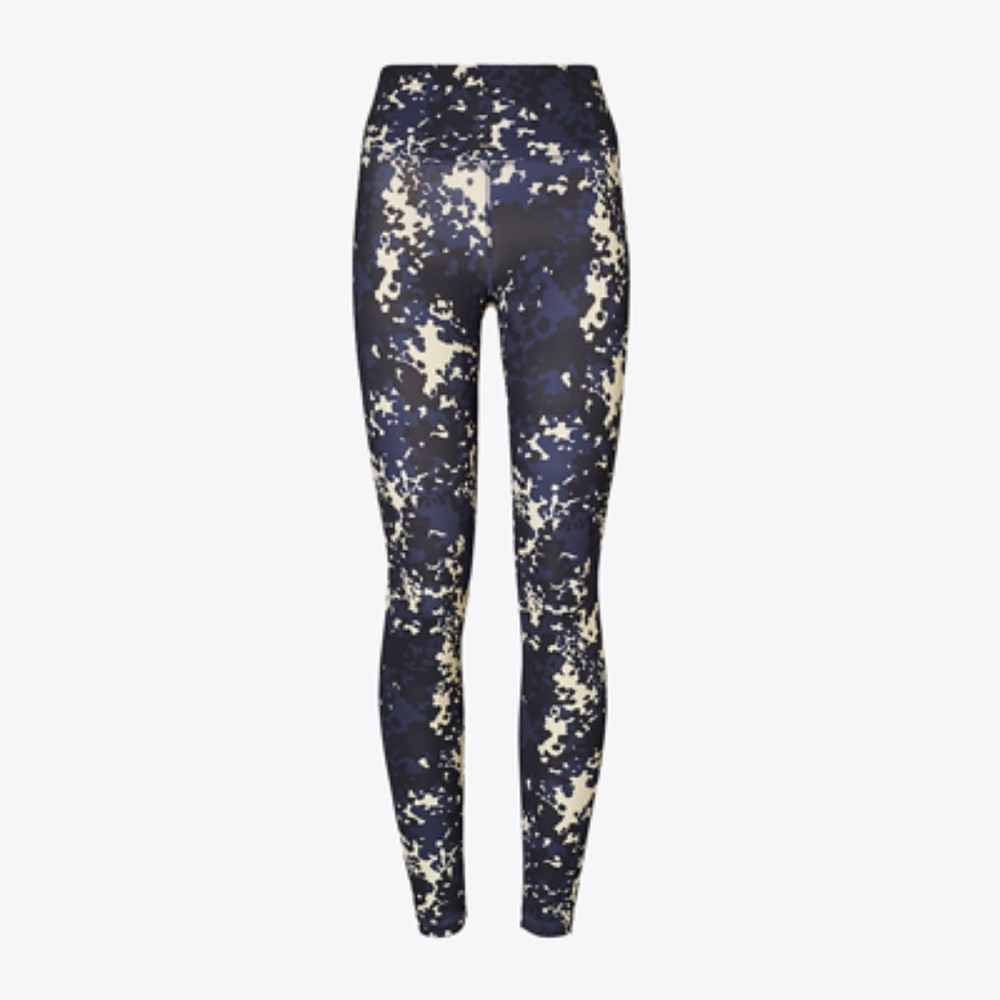 Tory Burch Sport Full Length Weightless Printed Legging, Med